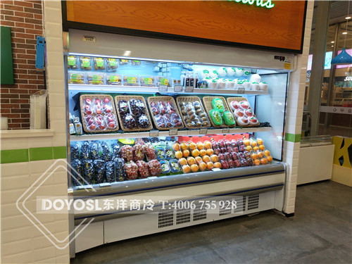 上海市闵行区鲜丰水果水果展示柜-水果保鲜柜案例